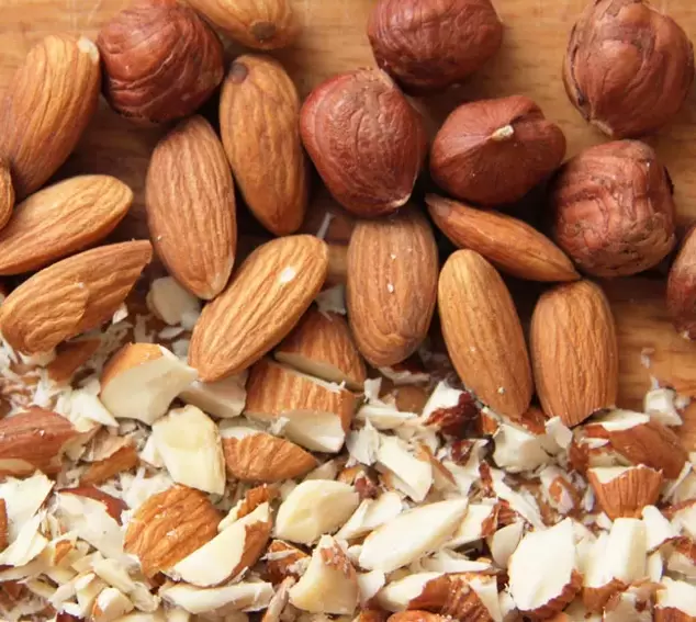 amandes et noisettes pour la puissance